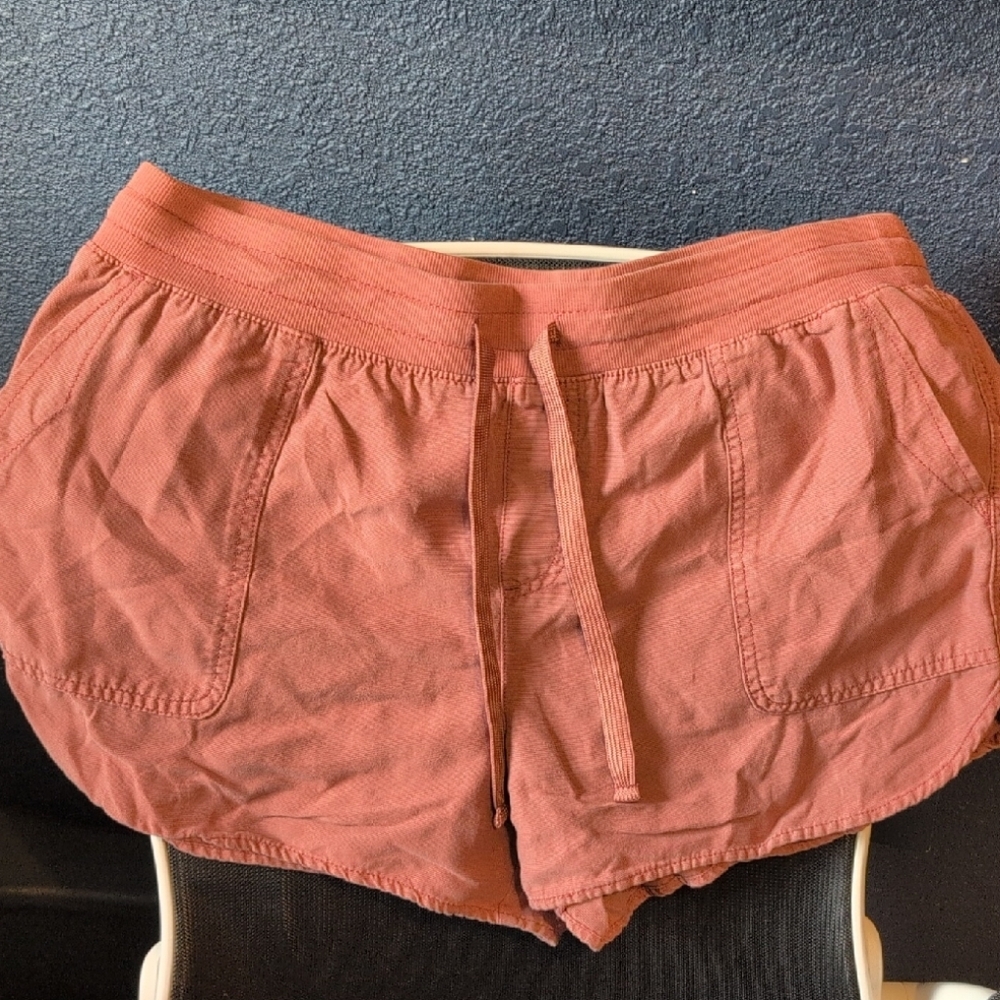 Maurices Terracotta High Waist Women Shorts